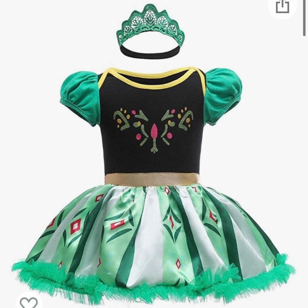Disney Princess Costume (0-6 months)